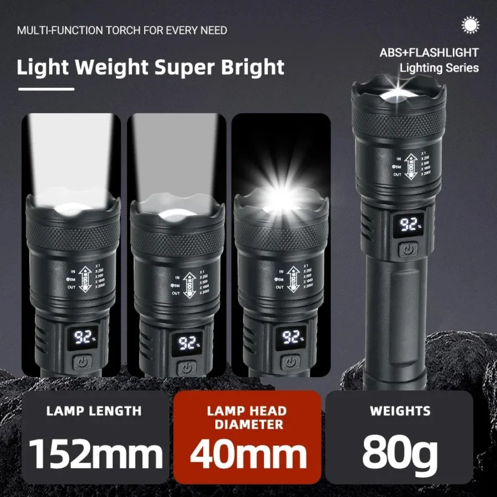 Rechargeable LED Flashlight Zo - Outdoor Lighting Permanent avaliação e preço