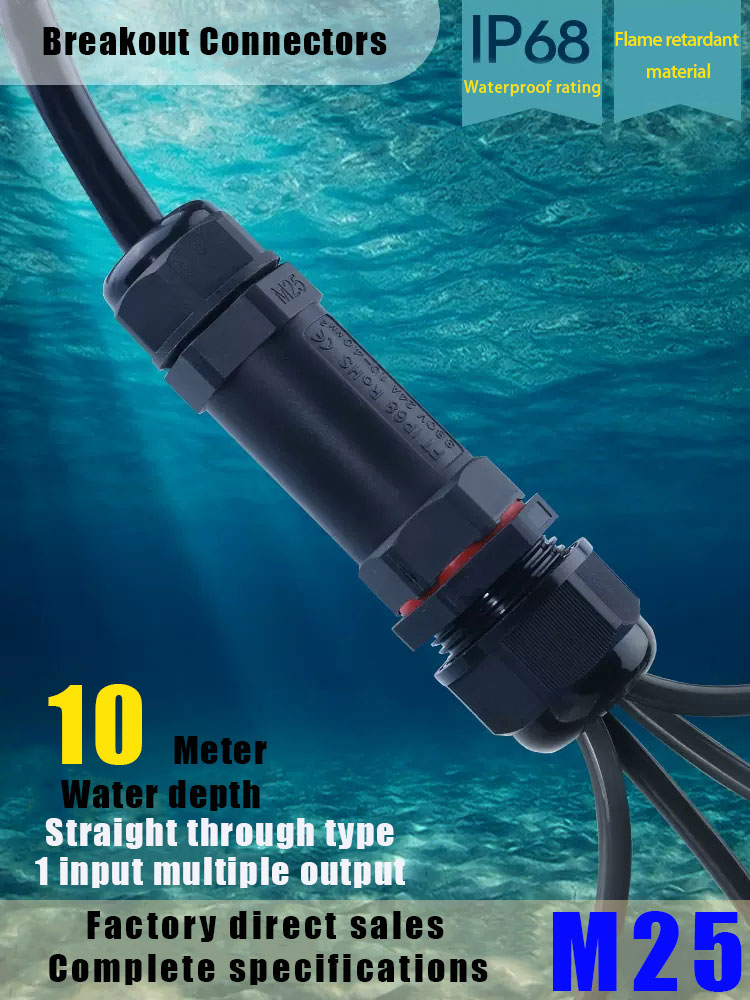 IP68 Waterproof Connector Asse - Outdoor Lighting Wire Connectors avaliação e preço