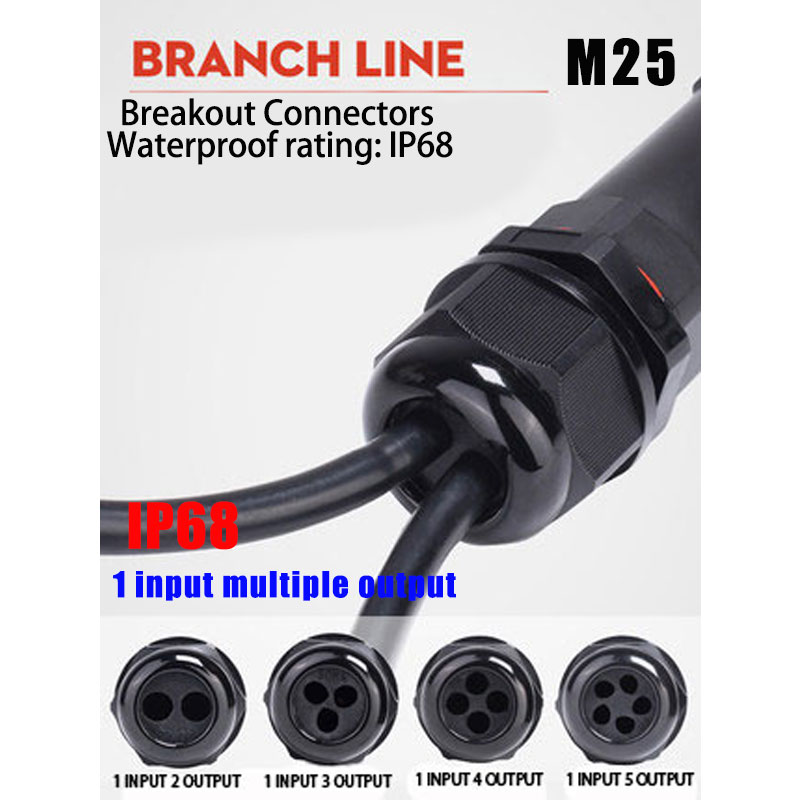 IP68 Waterproof Connector Asse - Outdoor Lighting Wire Connectors avaliação e preço