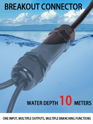 IP68 Waterproof Connector Asse - Outdoor Lighting Wire Connectors avaliação e preço