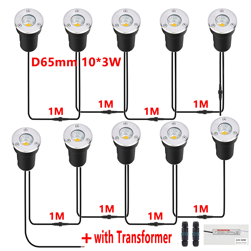 IP67 Waterproof LED Buried Lig - Outdoor Lighting Low Voltage avaliação e preço