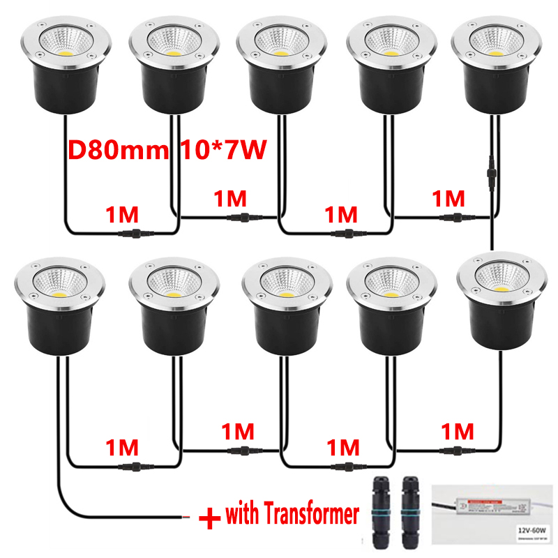 IP67 Waterproof LED Buried Lig - Outdoor Lighting Low Voltage avaliação e preço