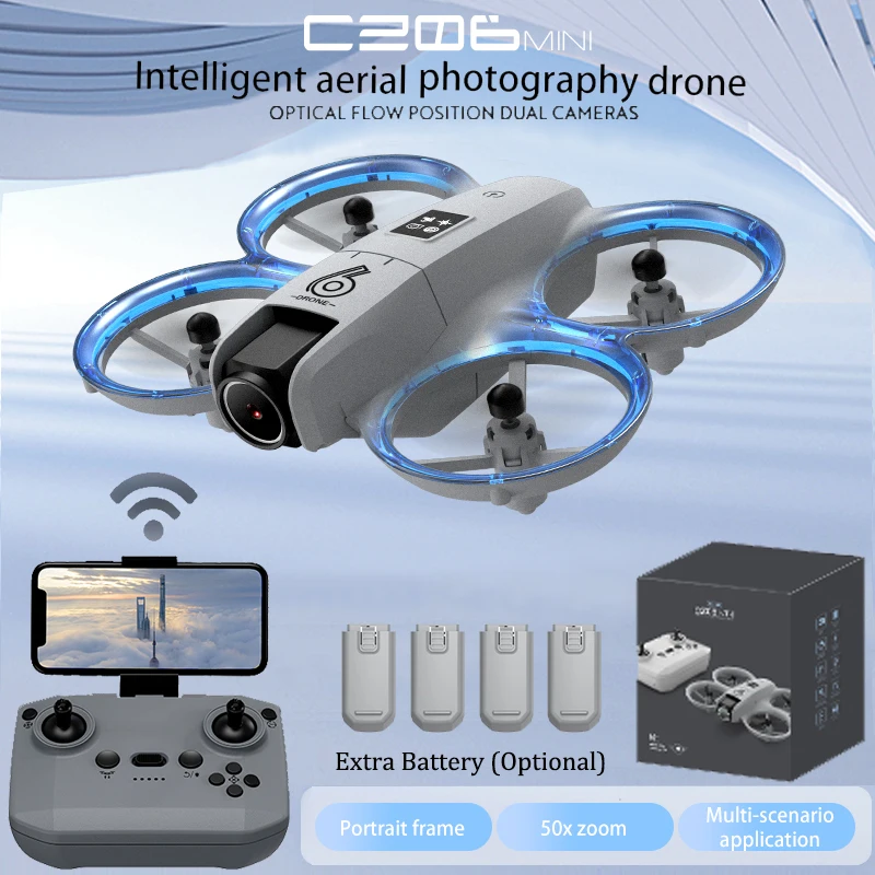 CZ06 Mini RC Quadcopter Drone  - Outdoor Lighting Video avaliação e preço
