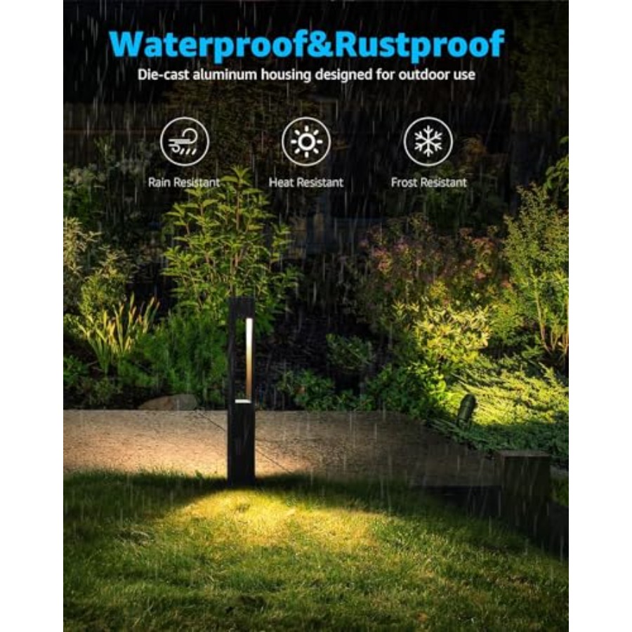 12-Pack Low Voltage Pathway Li - Outdoor Lighting Low Voltage avaliação e preço