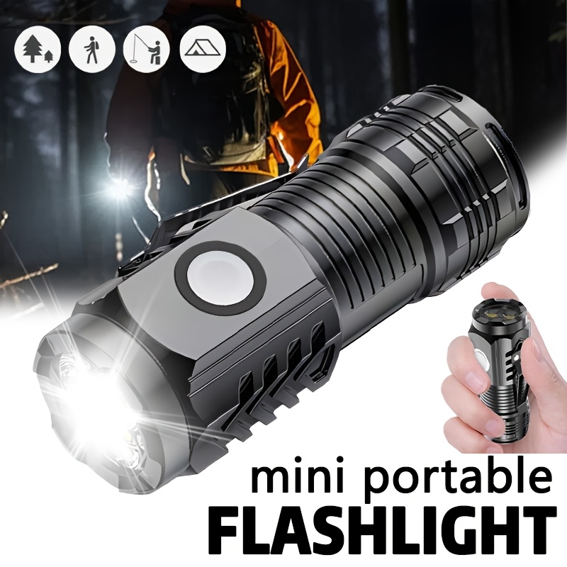 Mini 3LED Flashlight With Pen  - Outdoor Lighting Permanent avaliação e preço
