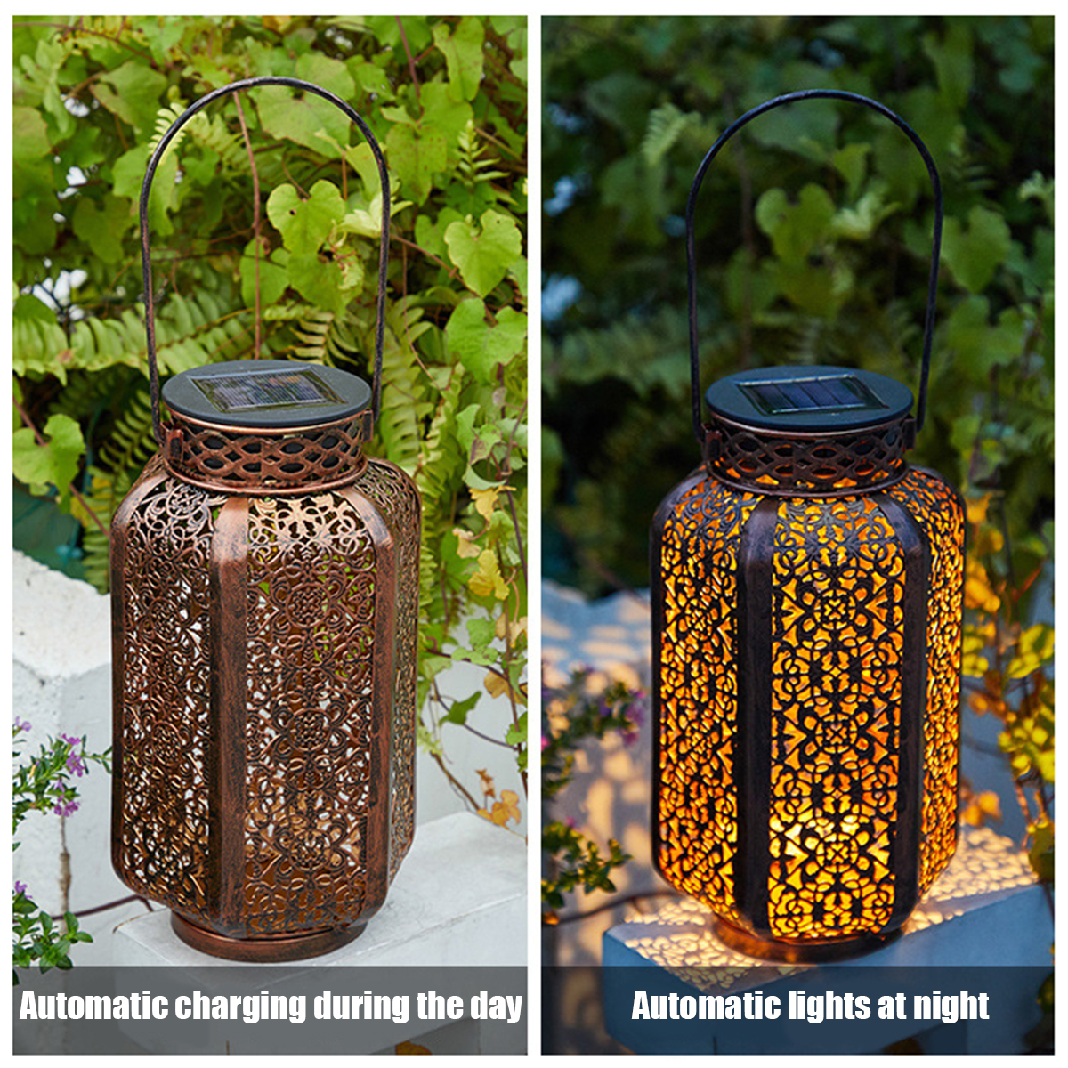 Solar Lanterns Outdoor Waterpr - Outdoor Lighting Globes avaliação e preço
