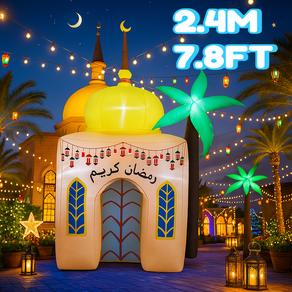 2.4M/7.8FT Muslim Ramadan Eid  - Outdoor Lighting Architectural avaliação e preço