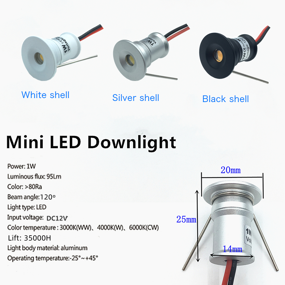 IP65 Waterproof 1W Mini LED Do - Outdoor Lighting Under Roof avaliação e preço