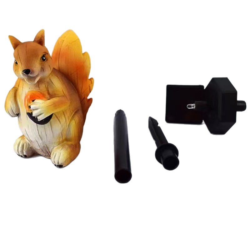 LED Solar Resin Squirrel Groun - Outdoor Lighting Ground Fixtures avaliação e preço