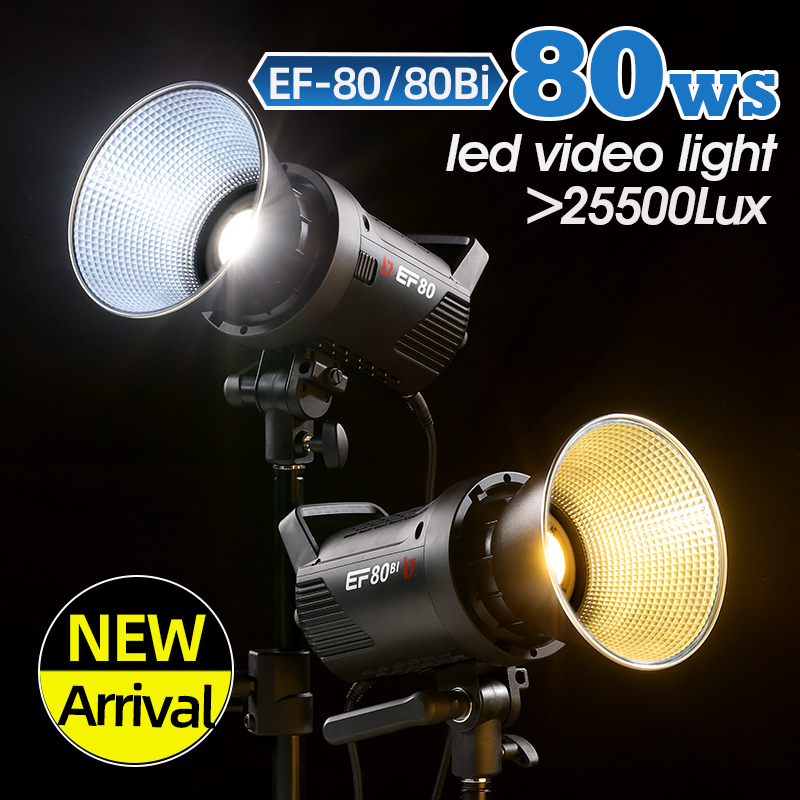 JINBEI EF-80Bi Handheld LED Vi - Outdoor Lighting Video avaliação e preço