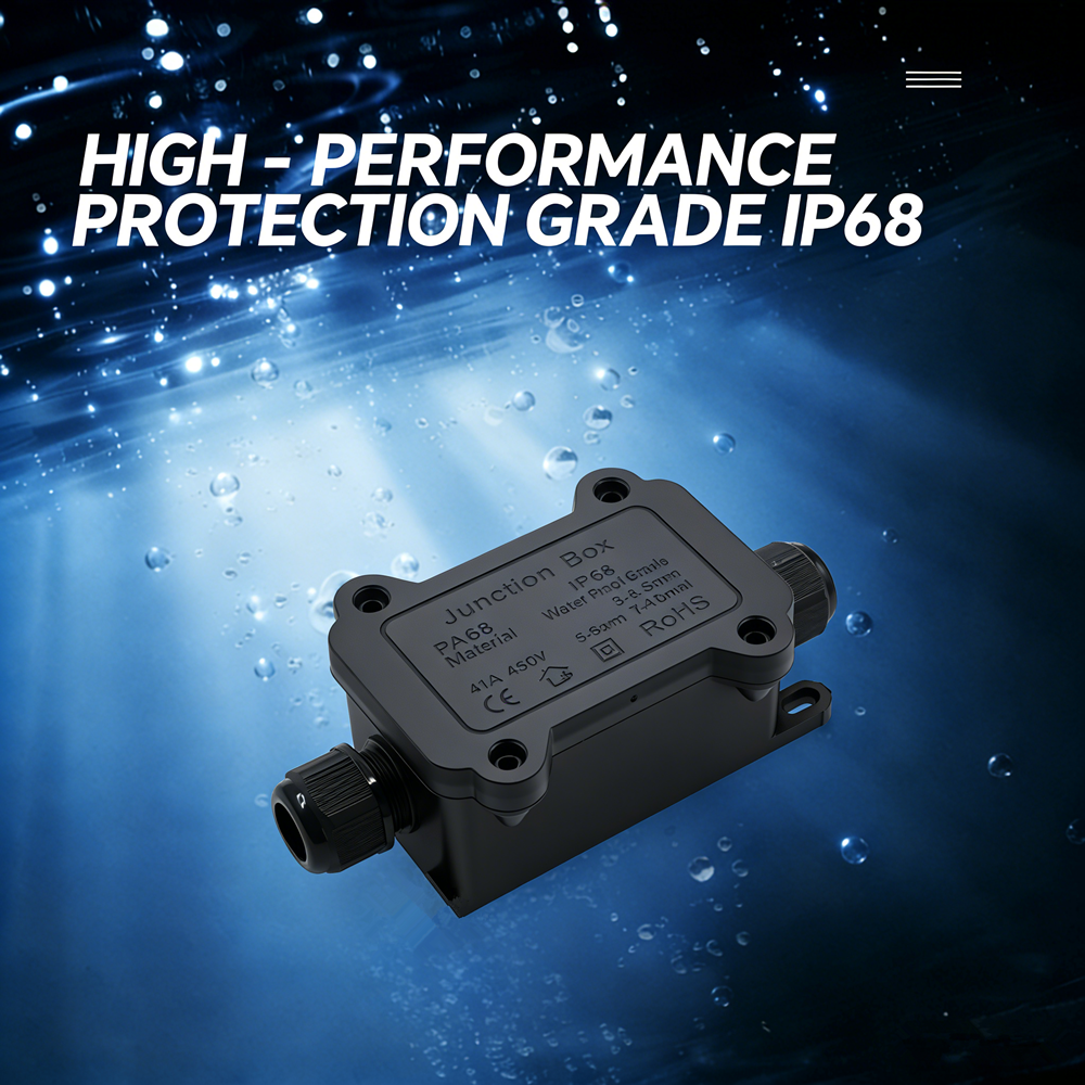 IP68 Waterproof Junction Box 2 - Outdoor Lighting Wire Connectors avaliação e preço