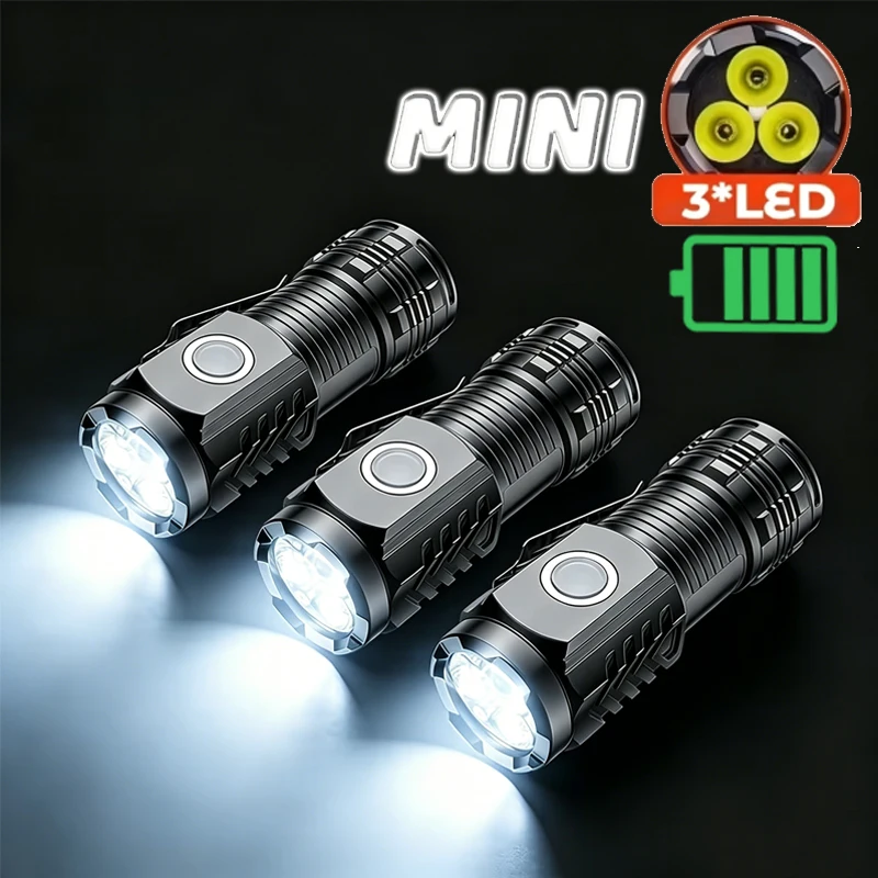 Portable Mini 3 LED Handheld F - Outdoor Lighting Permanent avaliação e preço