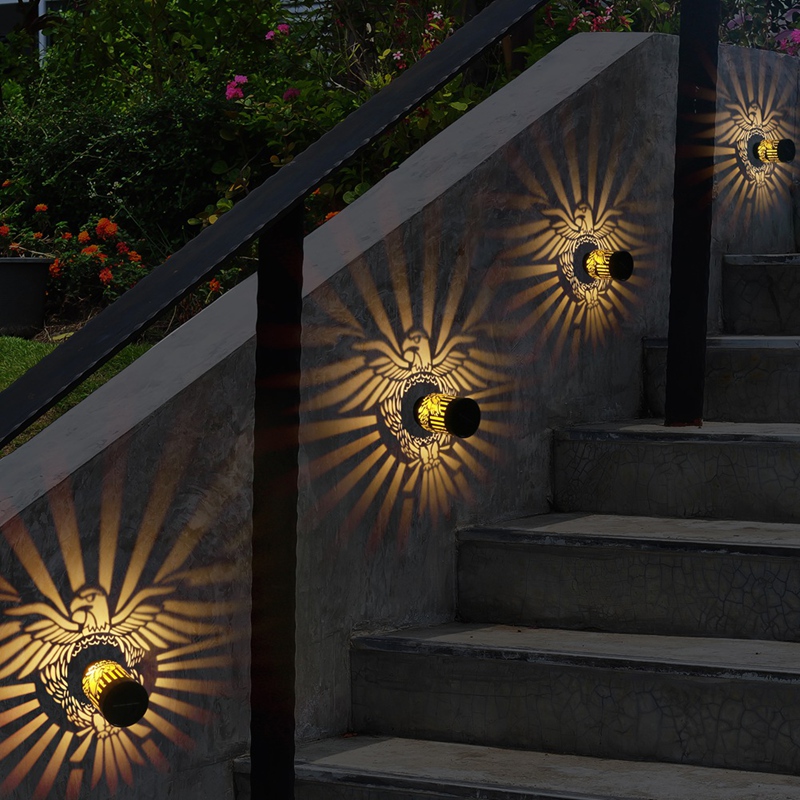 2 Pack Solar Fence Lights Meta - Deck Step Light avaliação e preço