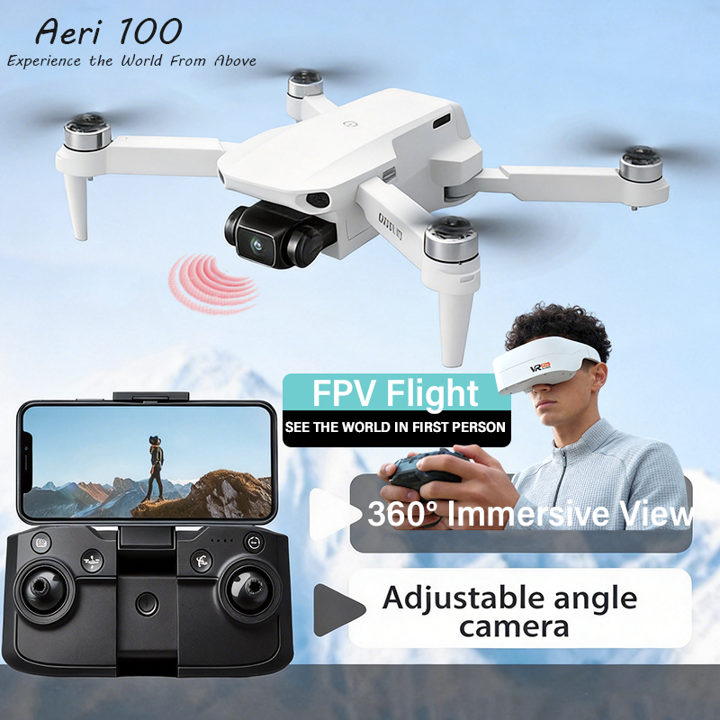 Mini Dronеs Aeri100 8K Profess - Outdoor Lighting Video avaliação e preço