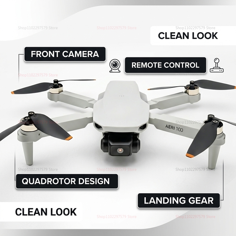 Mini Dronеs Aeri100 8K Profess - Outdoor Lighting Video avaliação e preço