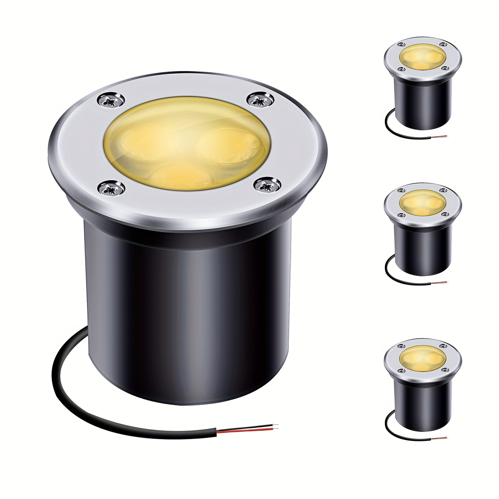 Set of Four 3-Watt 12-Volt Low - Outdoor Lighting Volt avaliação e preço