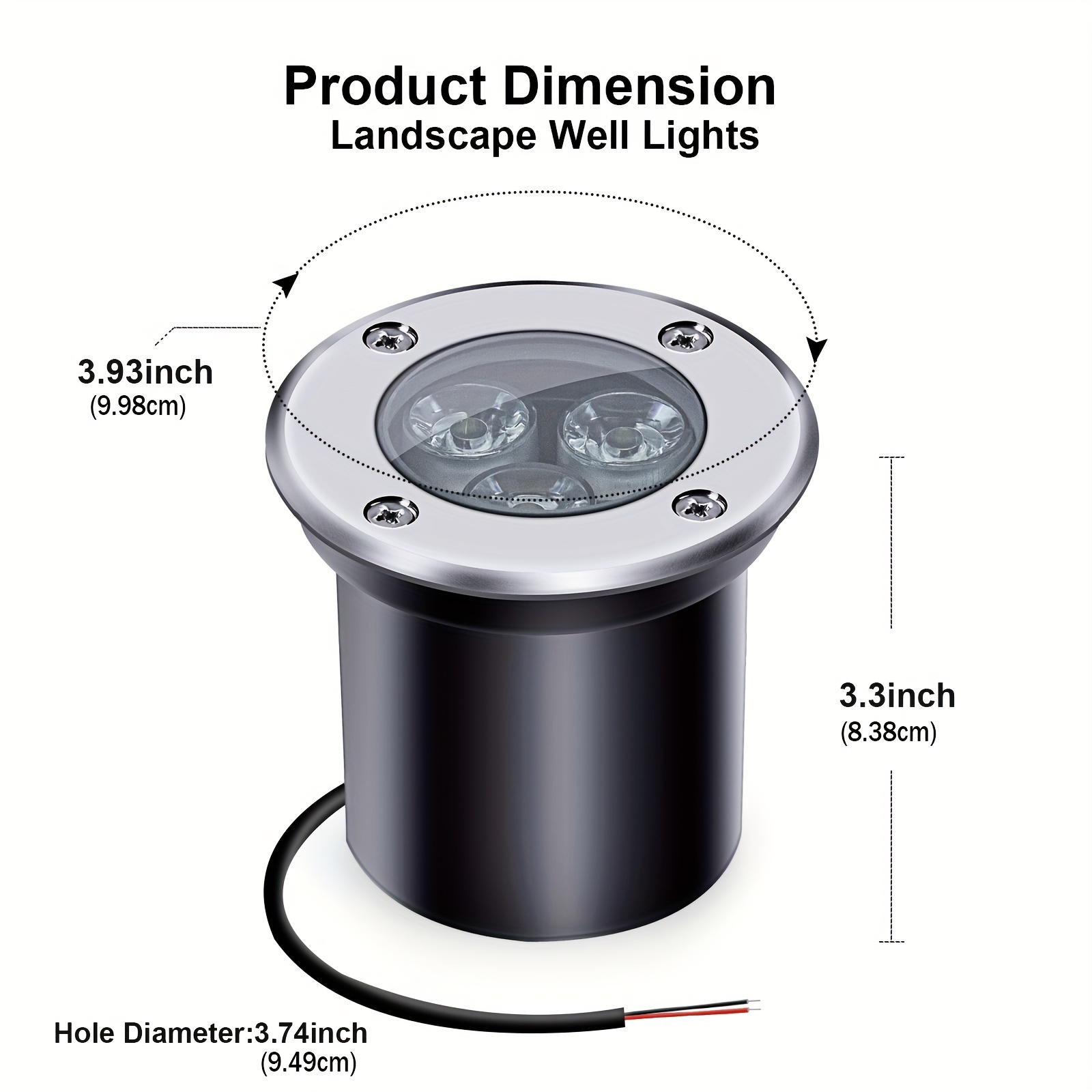 Set of Four 3-Watt 12-Volt Low - Outdoor Lighting Volt avaliação e preço
