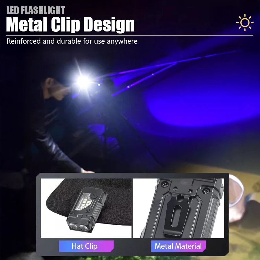 Mini Keychain EDC Flashlight - - Lighting Fixture Outdoor avaliação e preço