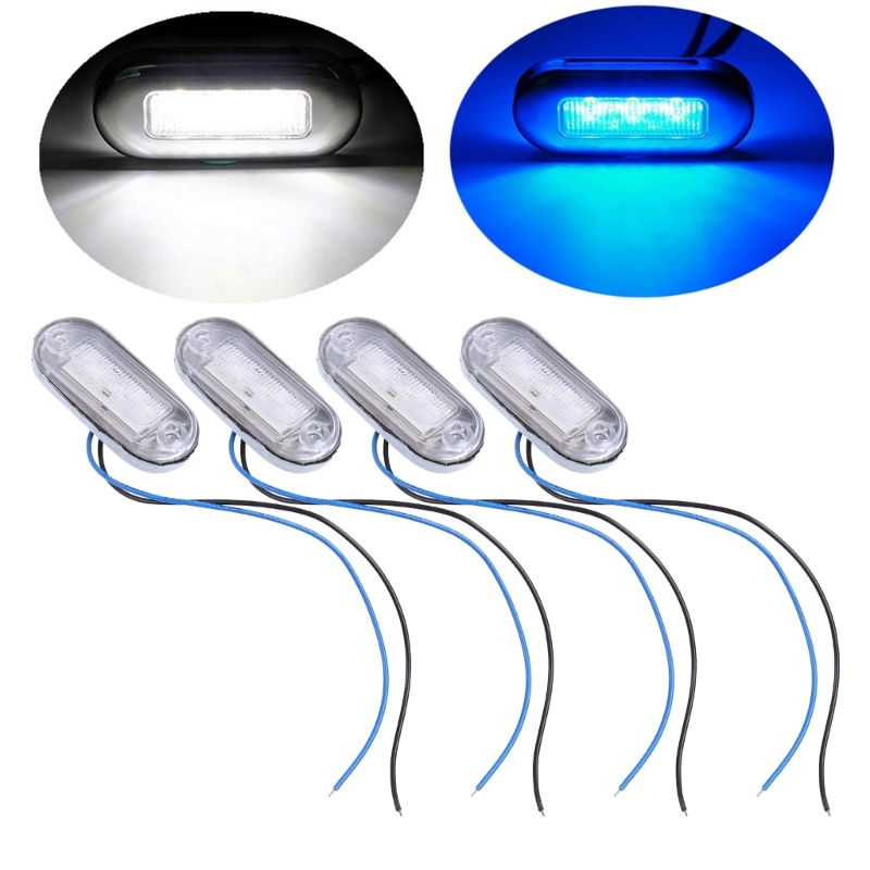 4 Pack 12V Boat Courtesy Light - Deck Step Light avaliação e preço