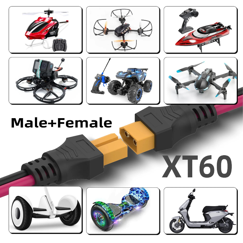 XT60 Extension Cable 12AWG XT6 - Outdoor Lighting Extension Cable avaliação e preço