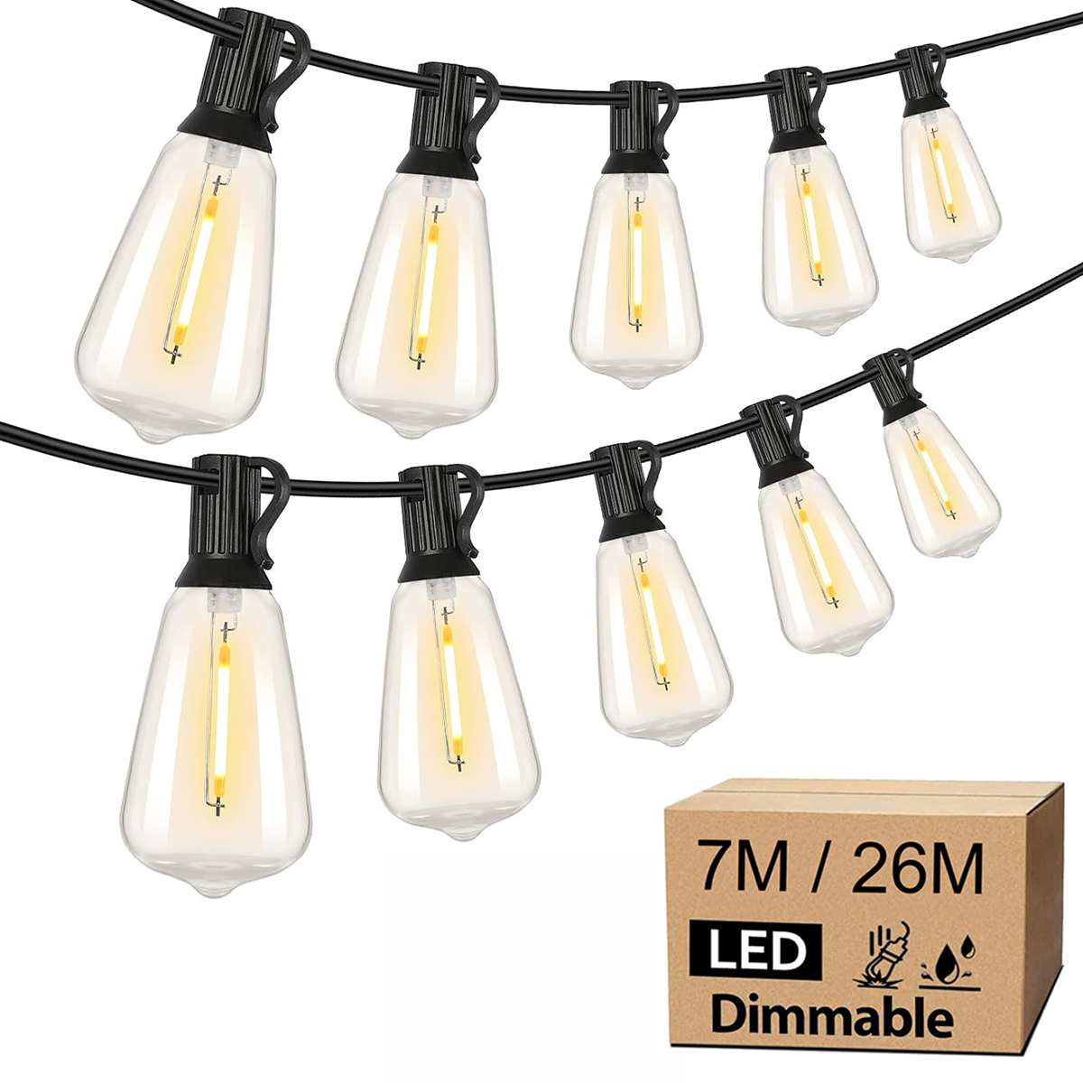 LED String Lights LED Outdoor  - Outdoor Lighting Driveway avaliação e preço