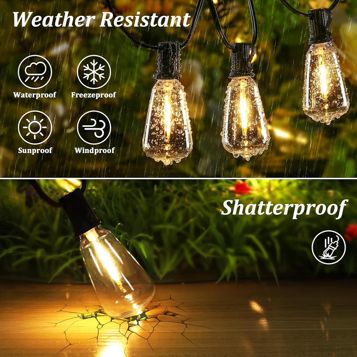 LED String Lights LED Outdoor  - Outdoor Lighting Driveway avaliação e preço