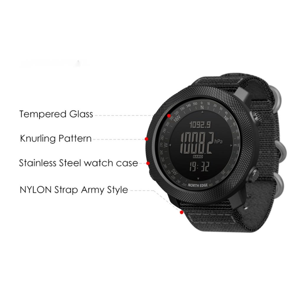 NORTH EDGE Watches For Men APA - Outdoor Lighting Zones avaliação e preço