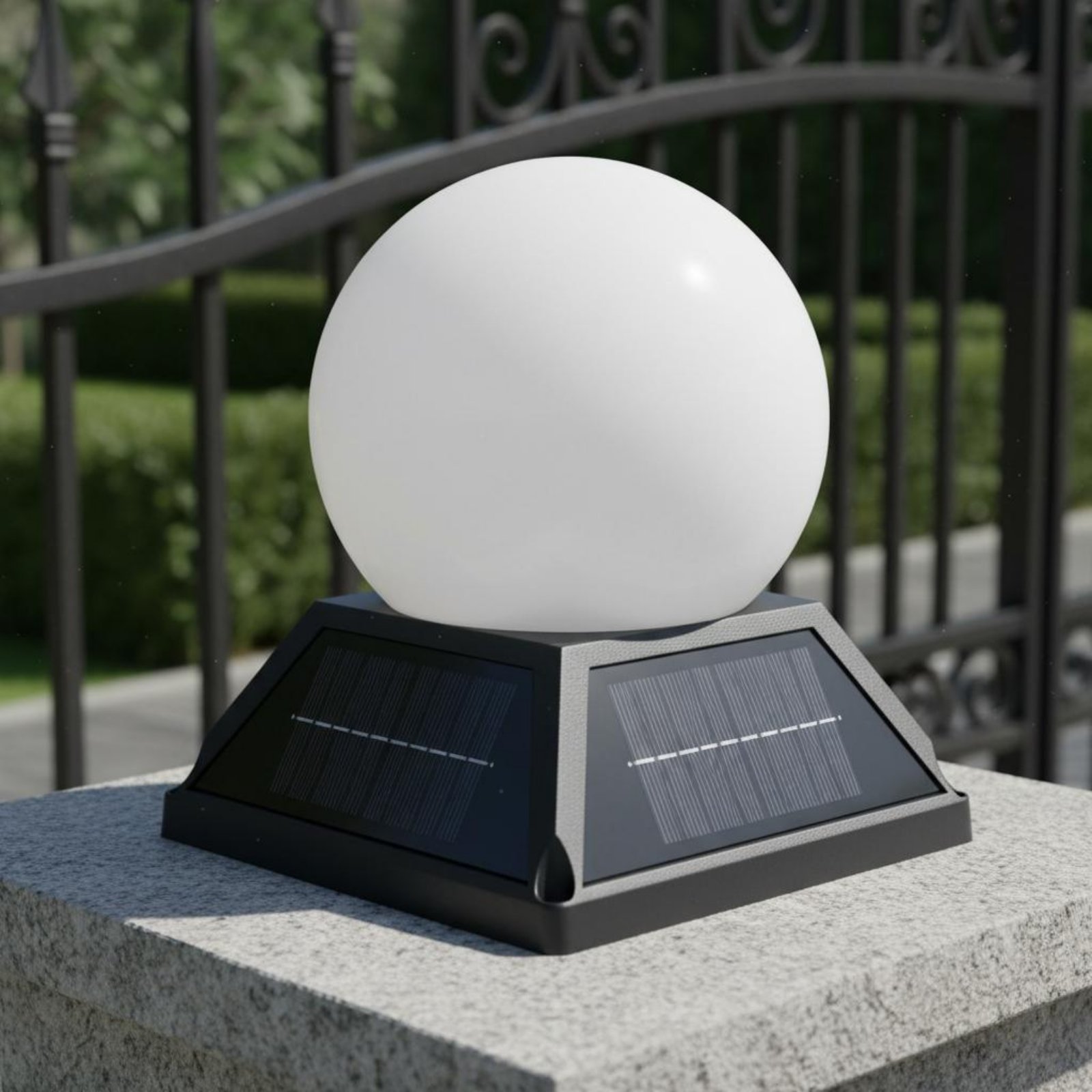 Solar Post Cap Light Wireless  - Outdoor Lighting Wireless avaliação e preço
