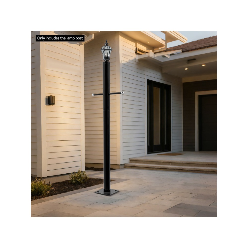 2.5m Split Street Light Pole - - Outdoor Lighting Driveway avaliação e preço