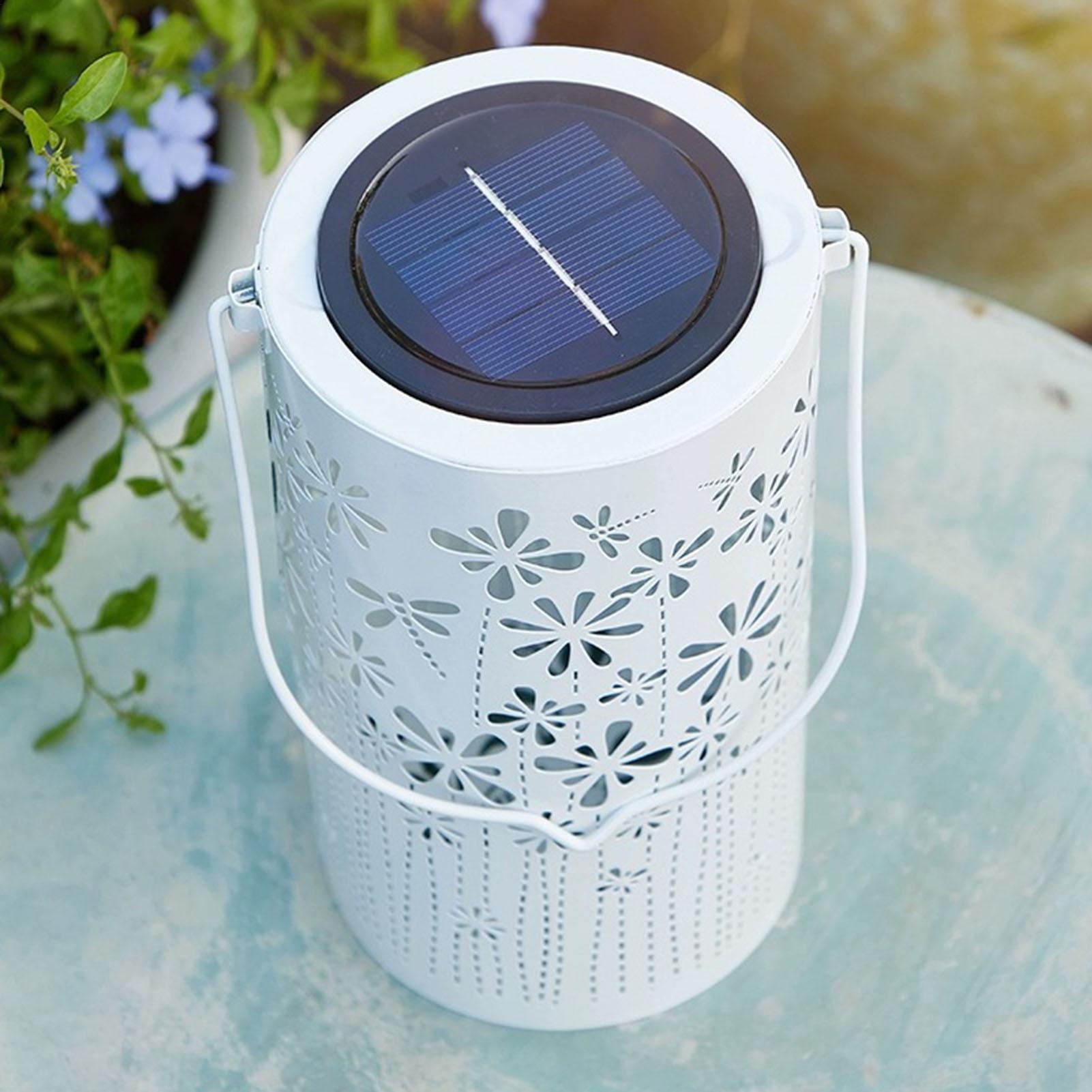 Solar Lanterns Colorful Metal  - Outdoor Lighting And Landscape avaliação e preço