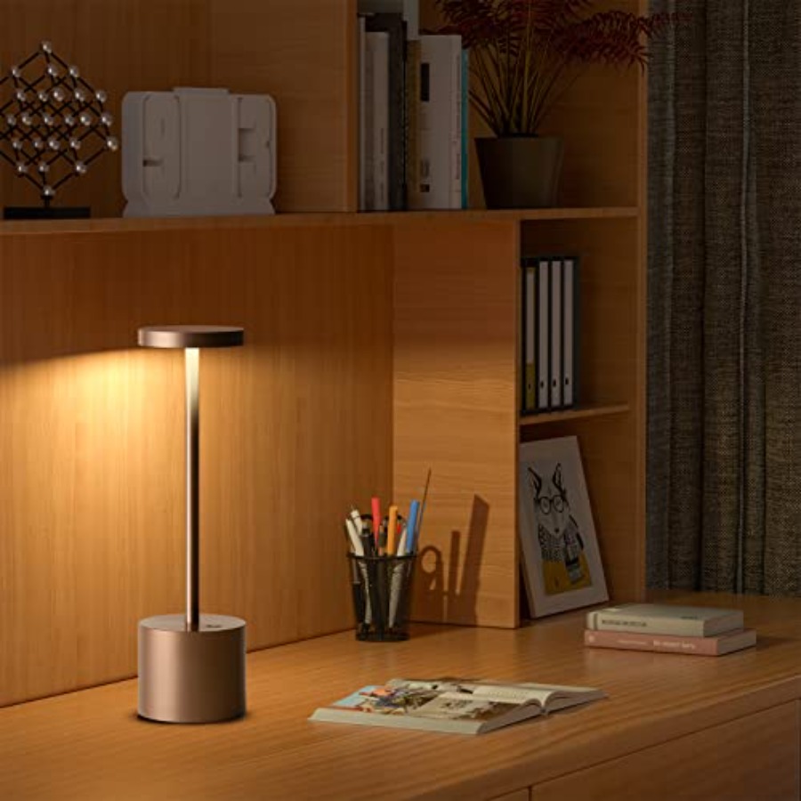 Cordless Table Lamp Rechargeab - Outdoor Lighting Restaurant avaliação e preço