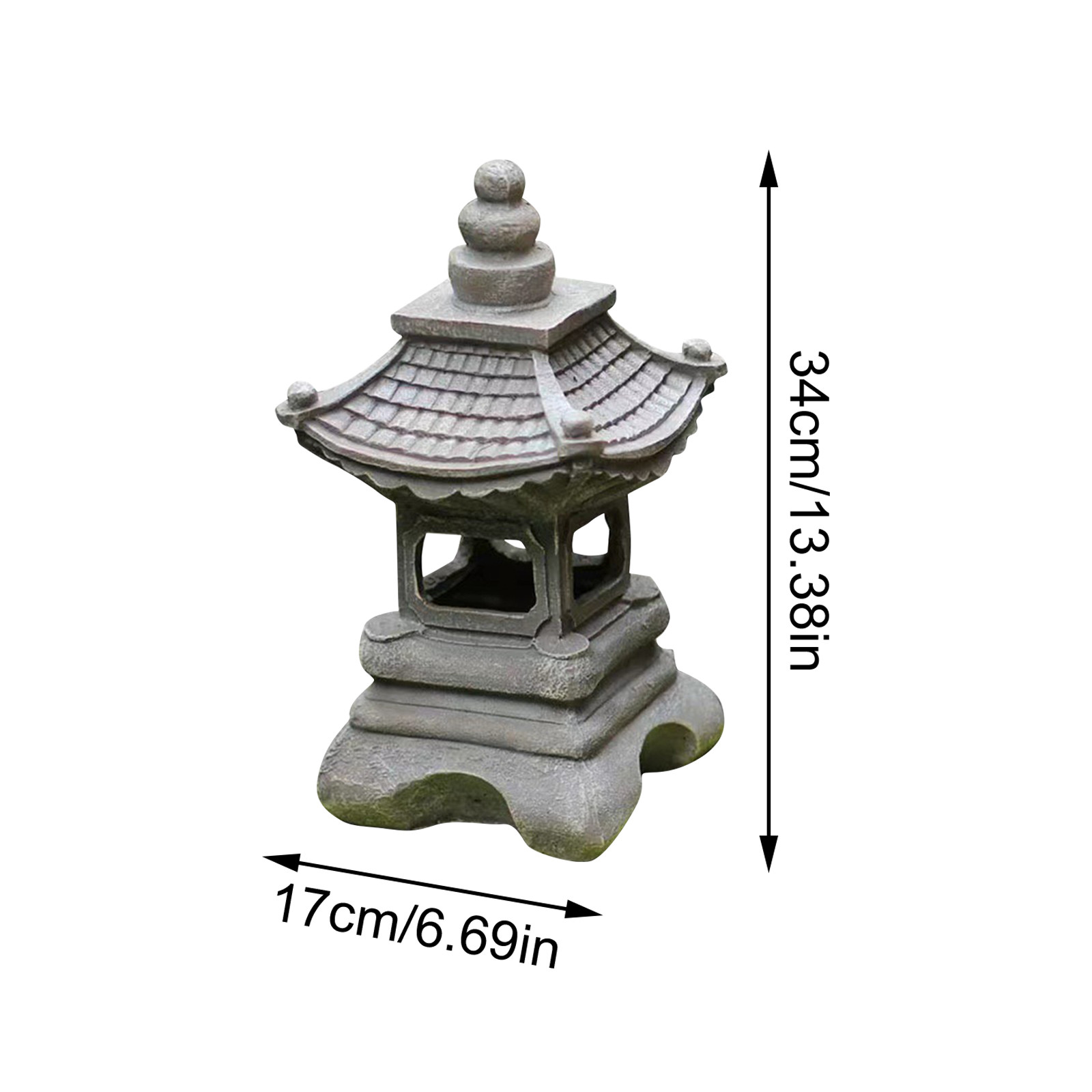 Pagoda Statues Outdoor Solar P - Outdoor Lighting Architectural avaliação e preço