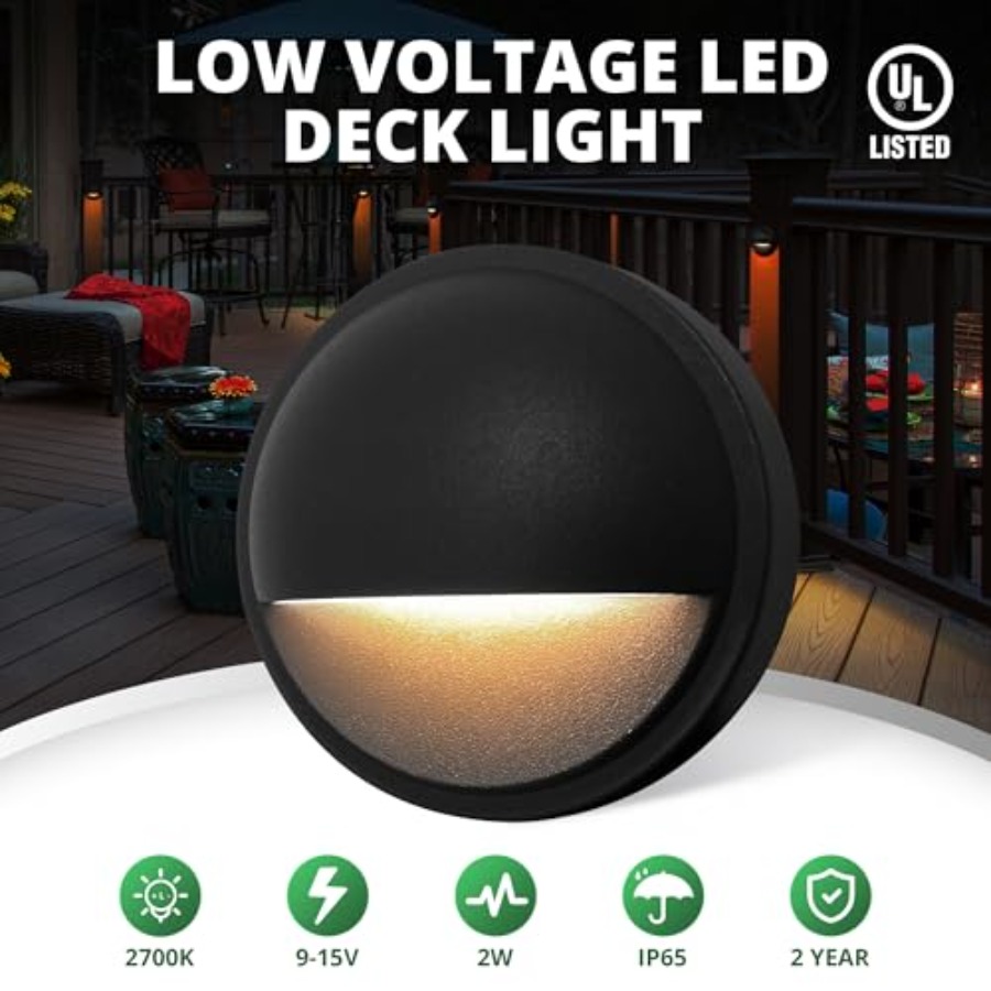 Low Voltage LED Deck Lights La - Deck Step Light avaliação e preço