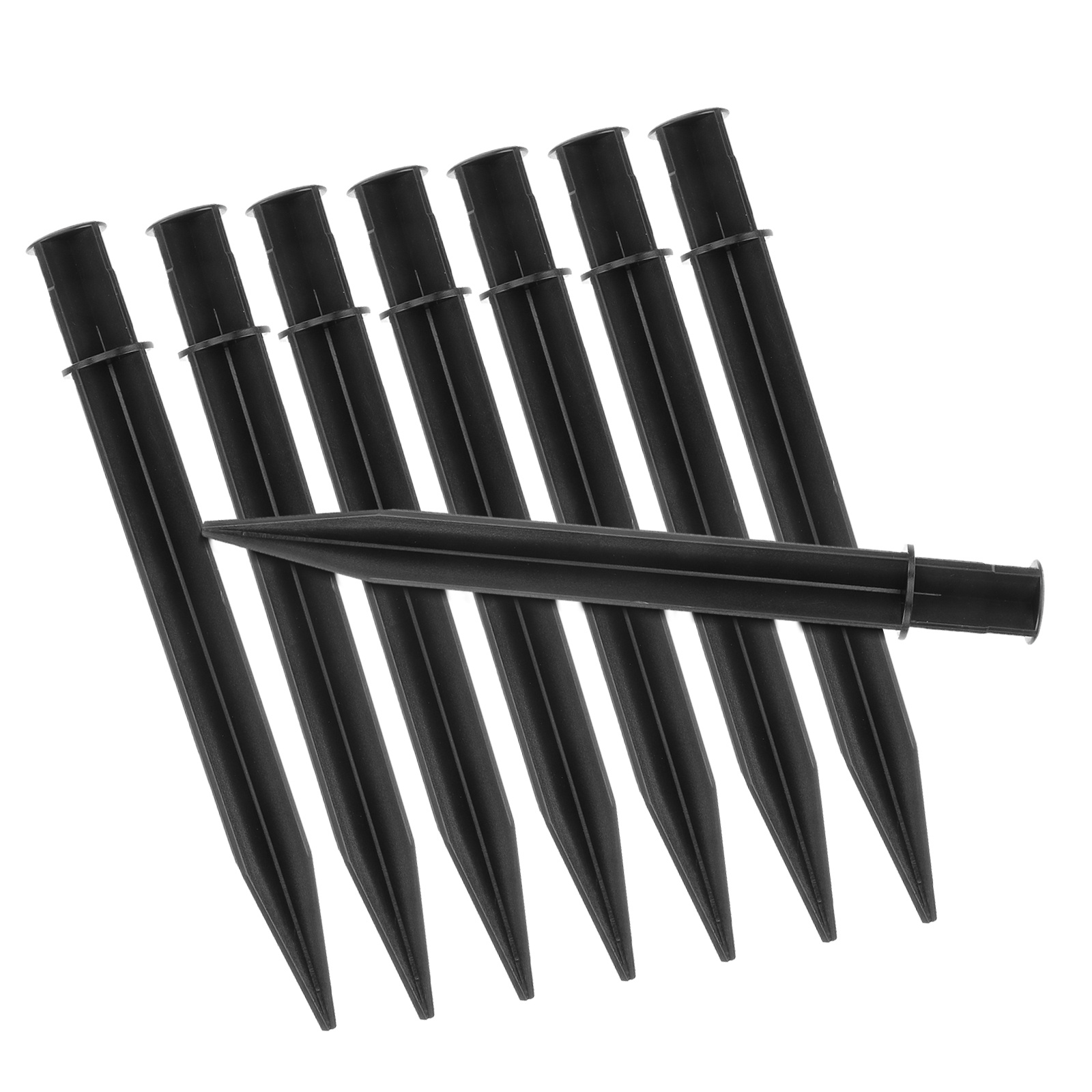 8Pcs Lawn Lamp Ground Plug Pla - Outdoor Lighting Ground Fixtures avaliação e preço