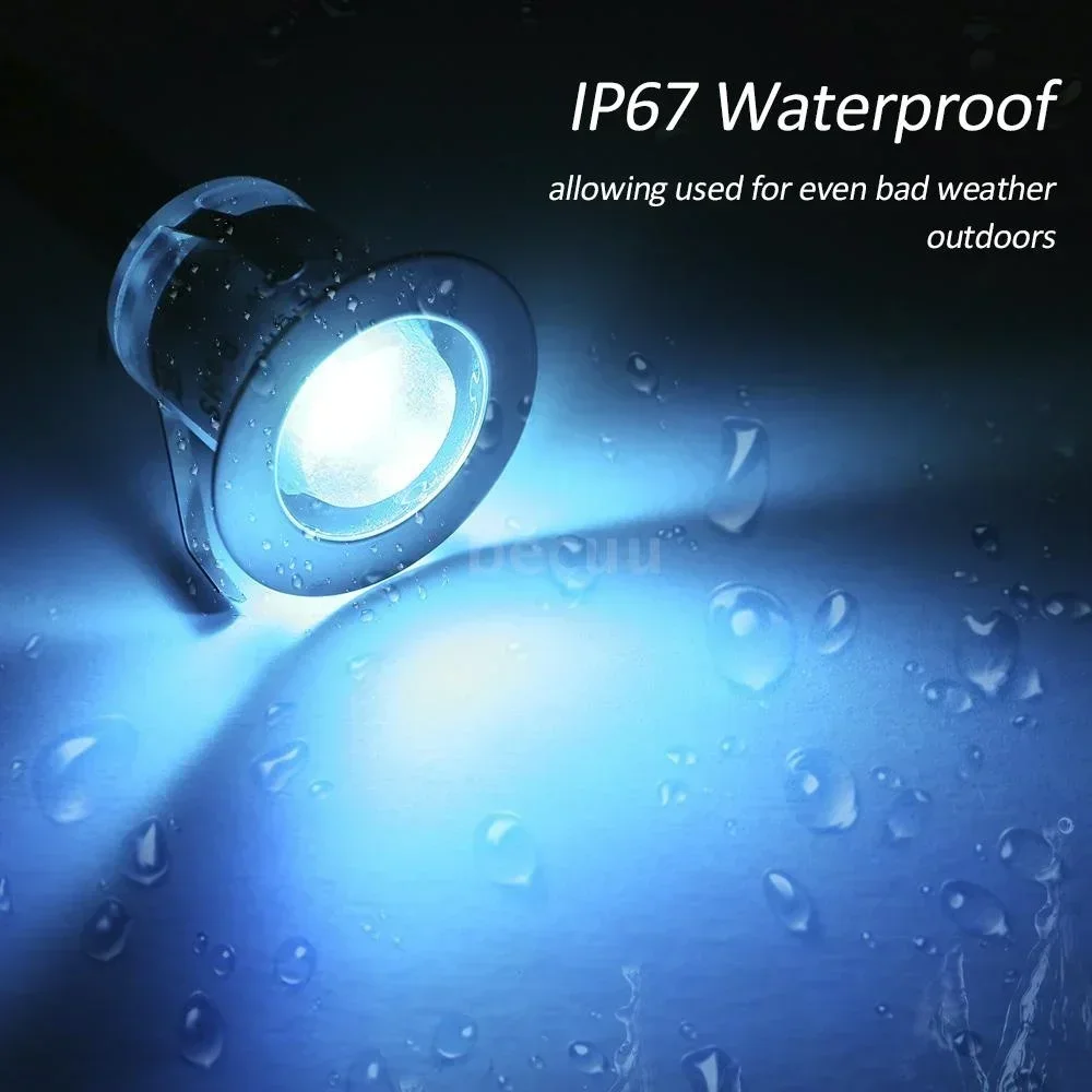 32mm RGBW LED Deck Light 0 6W  - Outdoor Lighting Ground Fixtures avaliação e preço