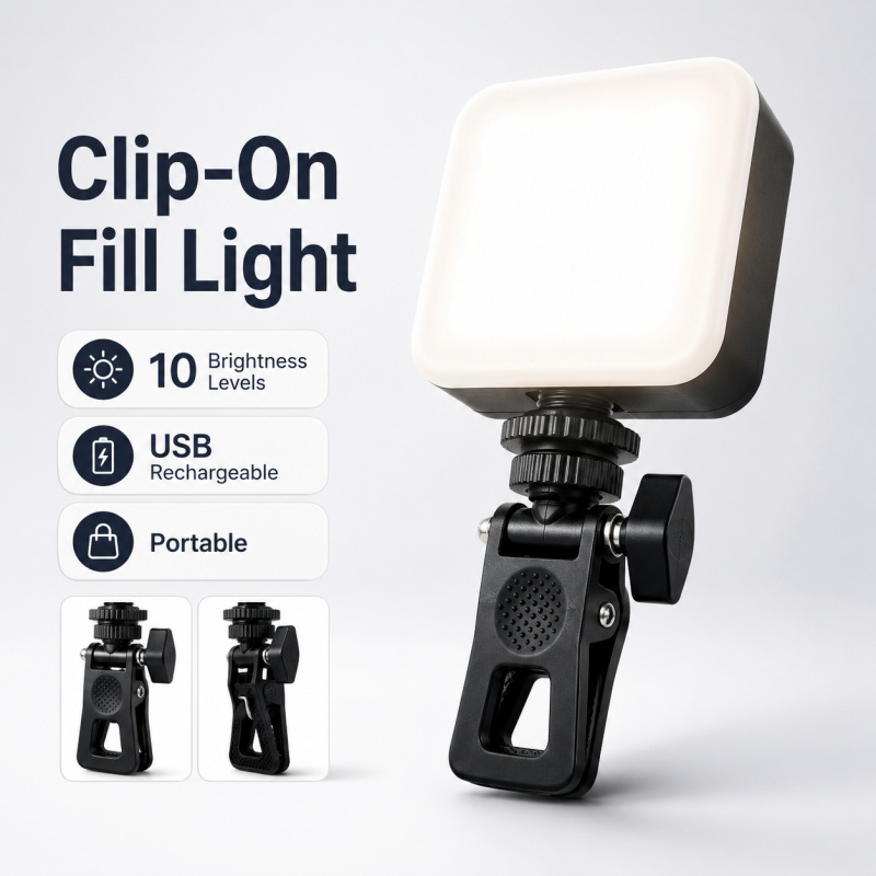 AY-49 Portable  LED Fill Light - Outdoor Lighting Video avaliação e preço