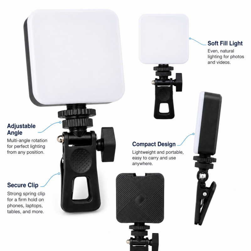 AY-49 Portable  LED Fill Light - Outdoor Lighting Video avaliação e preço