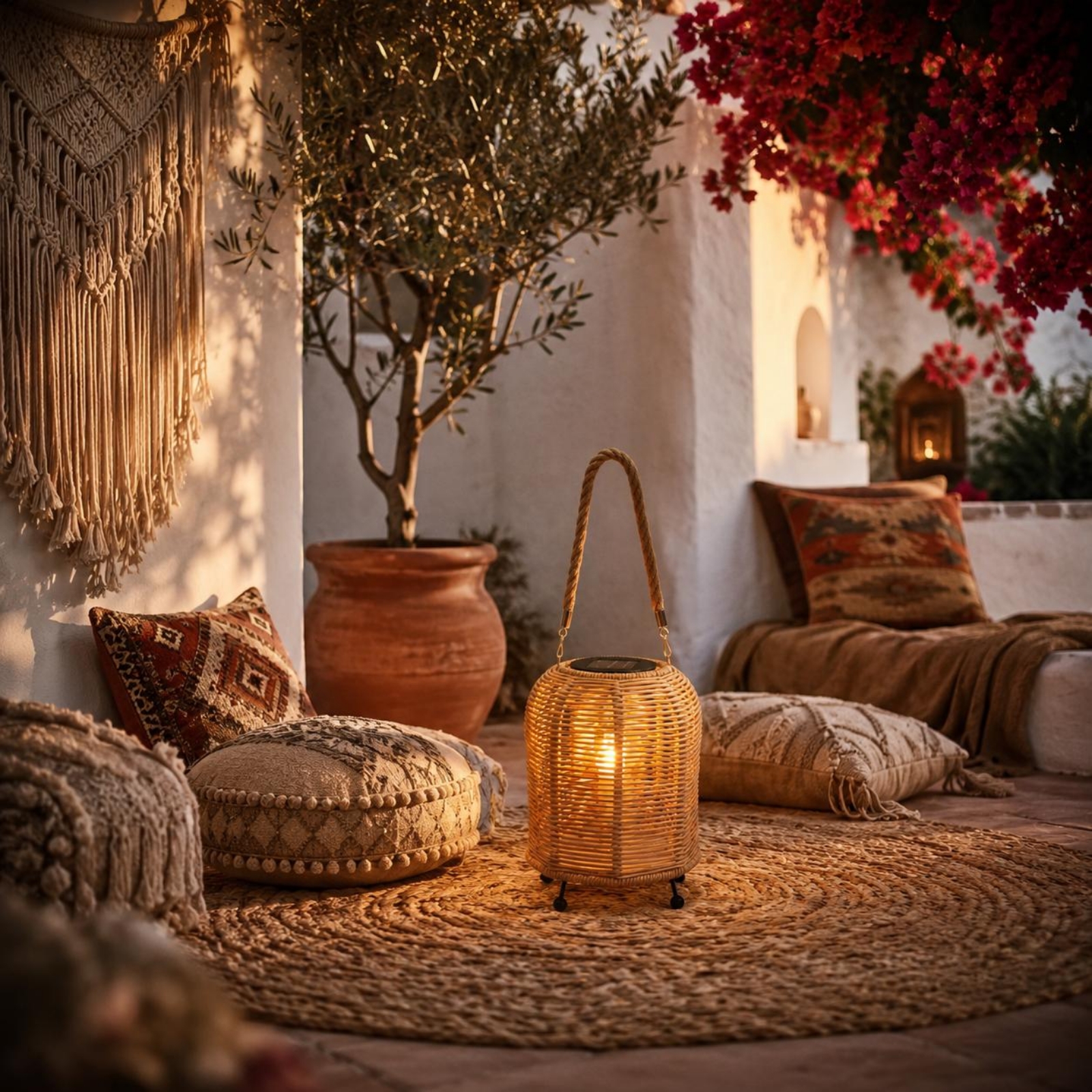 Handwoven Solar Lantern Warm L - Outdoor Lighting Restaurant avaliação e preço
