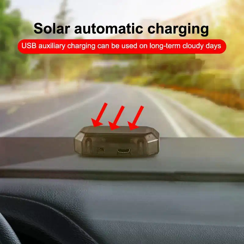 Car Mini LED Solar Power Warni - Outdoor Lighting Wireless avaliação e preço
