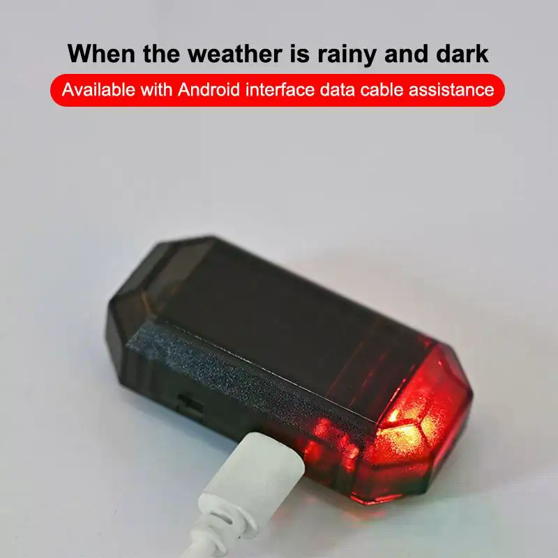 Car Mini LED Solar Power Warni - Outdoor Lighting Wireless avaliação e preço