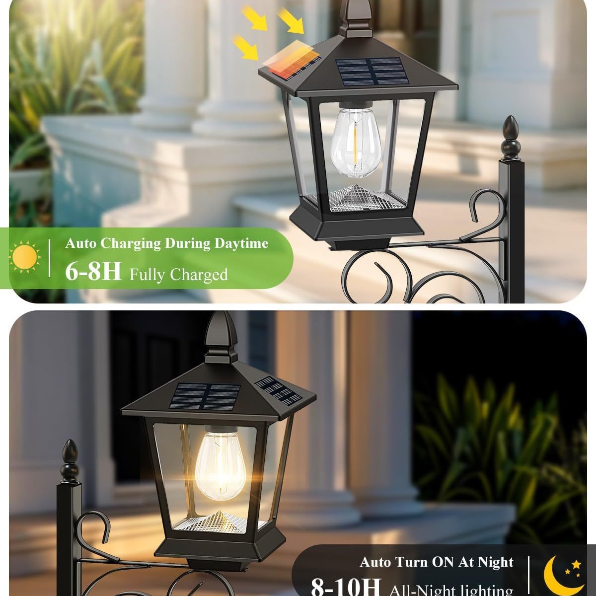 2-in-1 Solar Garden Planter La - Outdoor Lighting For Garden avaliação e preço