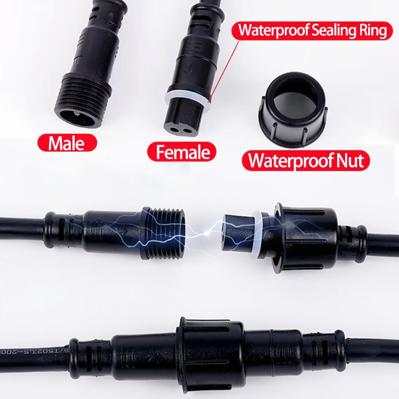 Waterproof Wire Connector Set  - Outdoor Lighting Wire Connectors avaliação e preço