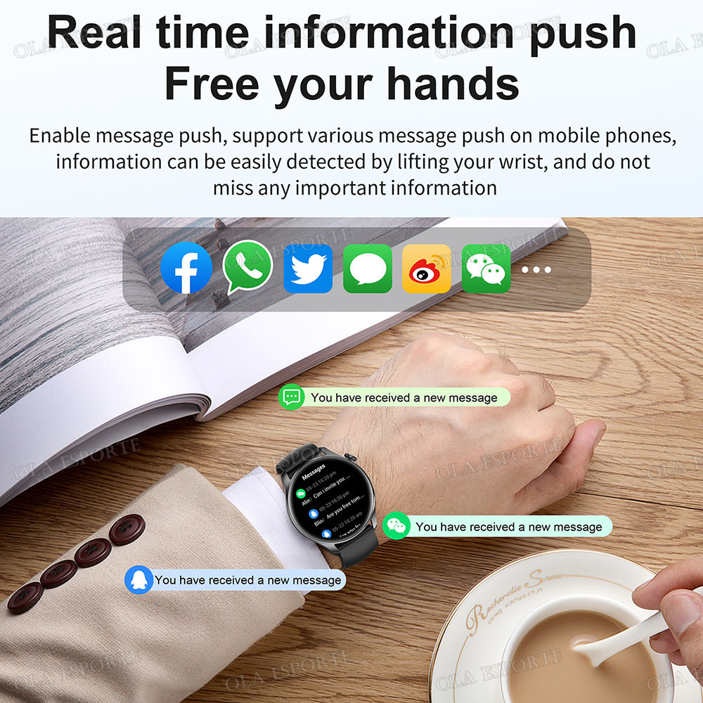 New SmartWatch for Men Women B - Outdoor Lighting Zones avaliação e preço