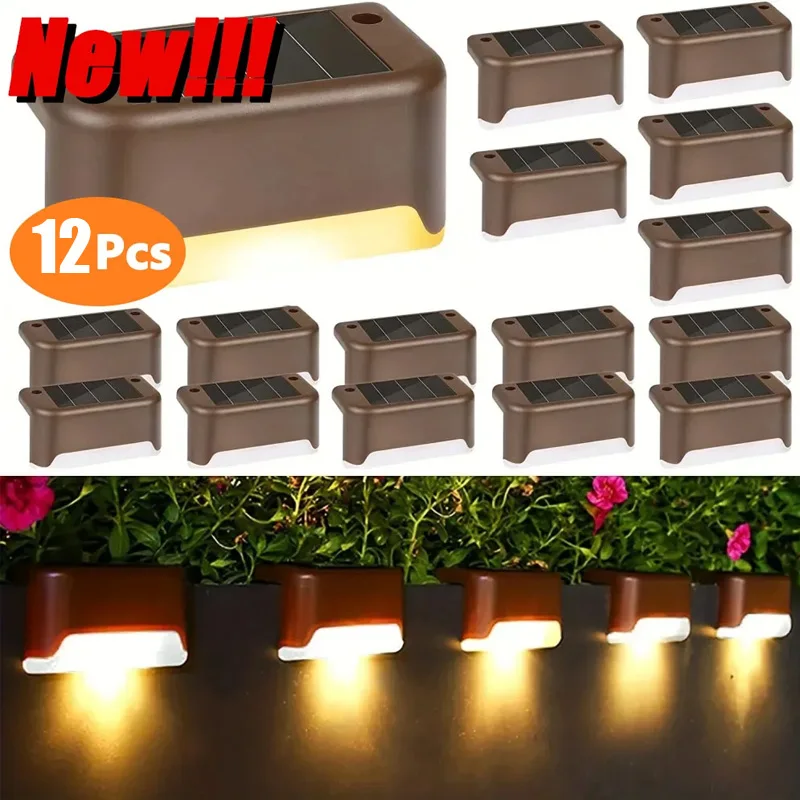 1-12 Pack Solar Deck Lights Ou - Deck Step Light avaliação e preço