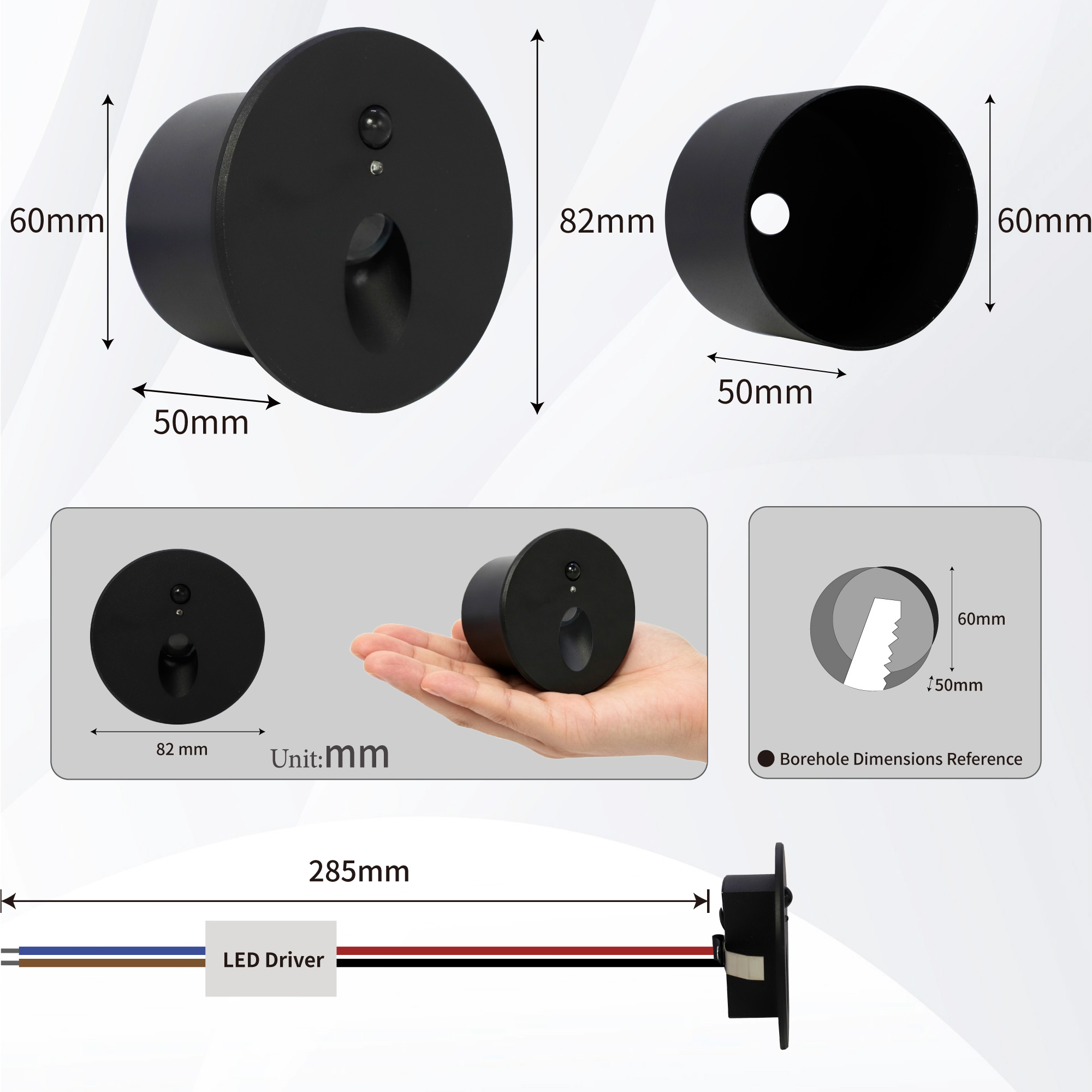 Recessed LED Step&Stair Light  - Deck Step Light avaliação e preço
