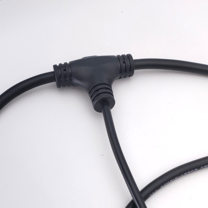 T-Type Waterproof Cable Splitt - Outdoor Lighting Wire Connectors avaliação e preço
