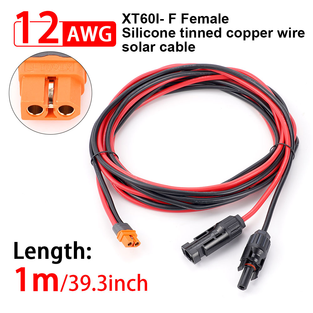 Solar Charge Cable XT60I- F Ad - Outdoor Lighting Extension Cable avaliação e preço