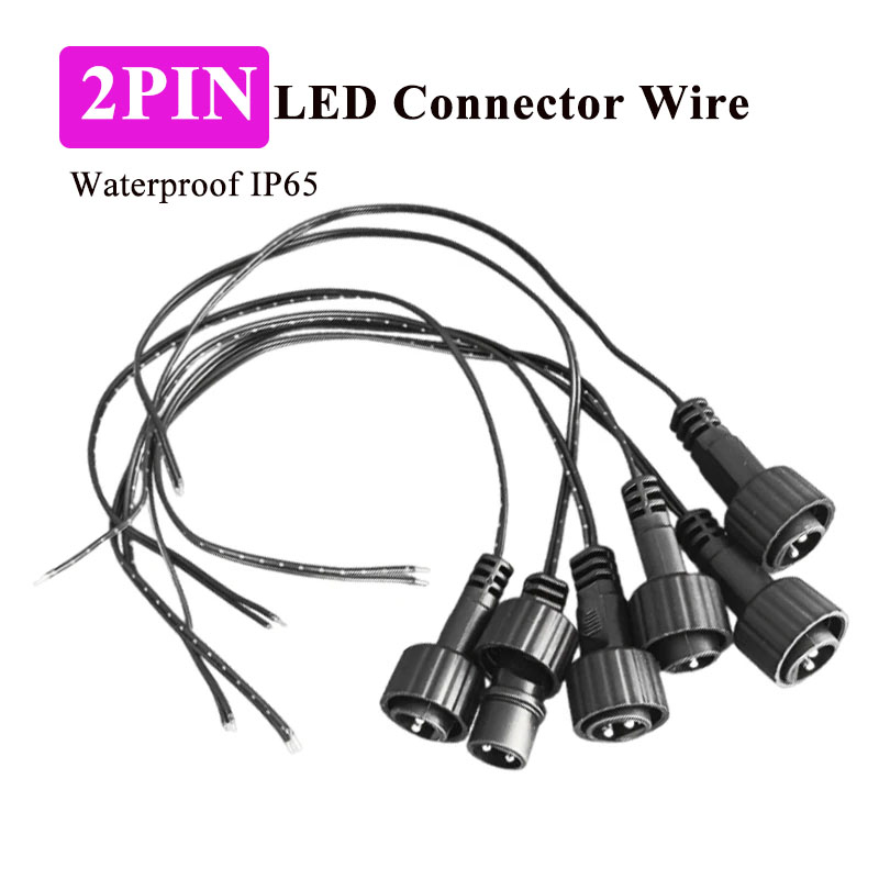 Outdoor 2Pin LED Connector wit - Outdoor Lighting Wire Connectors avaliação e preço