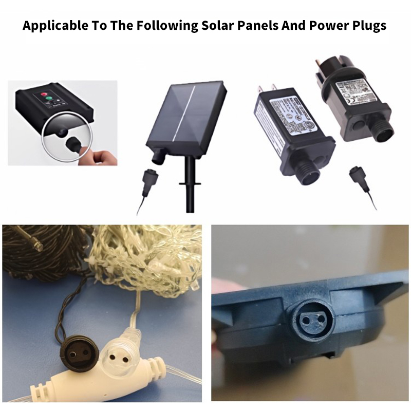 Outdoor 2Pin LED Connector wit - Outdoor Lighting Wire Connectors avaliação e preço