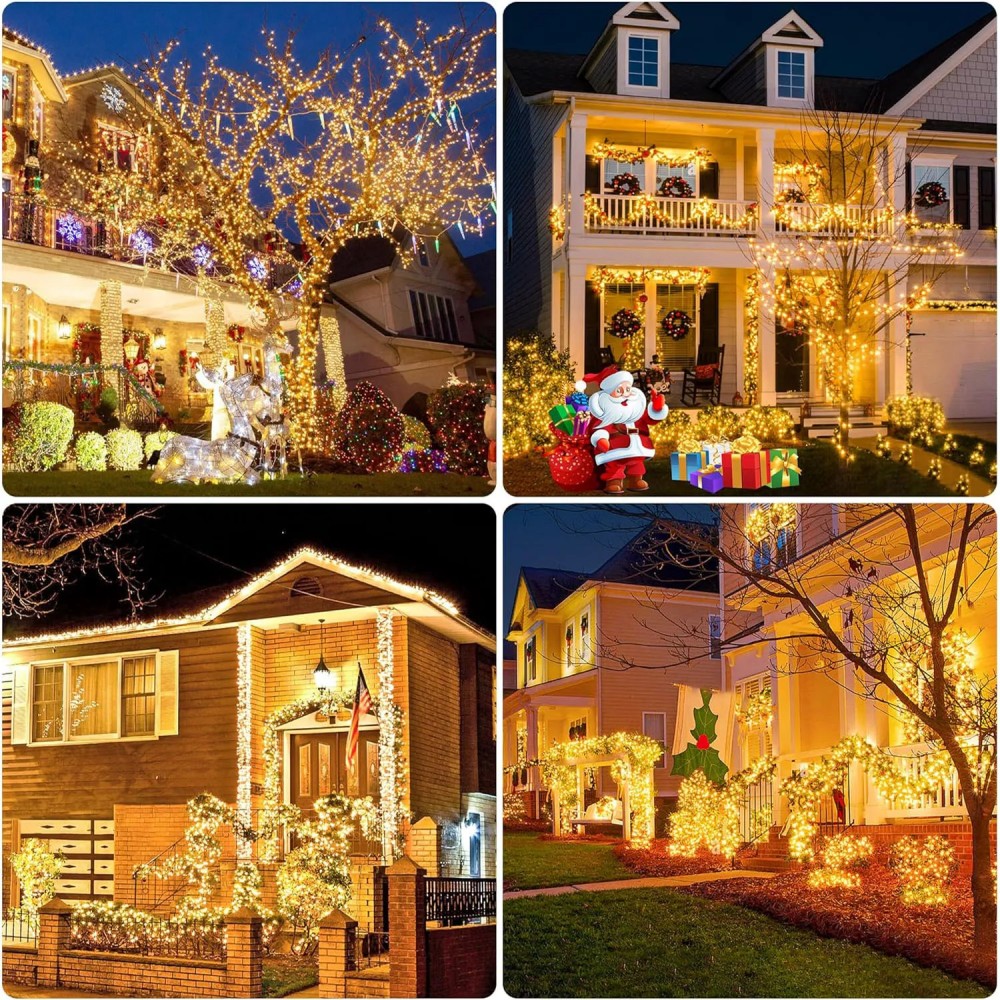 1~4Pcs Solar String Lights Out - Outdoor Lighting Driveway avaliação e preço
